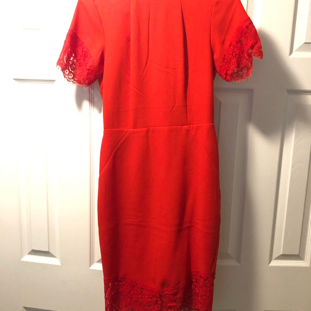 Red dress